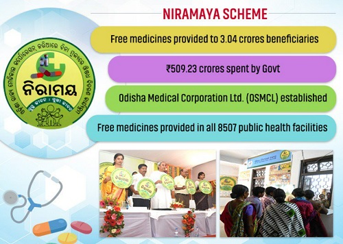 Odisha Niramaya Scheme Logo