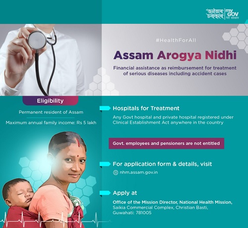 Assam Arogya Nidhi Scheme Logo