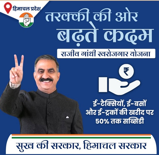 Himachal Pradesh Rajiv Gandhi Swarozgaar Yojana Logo