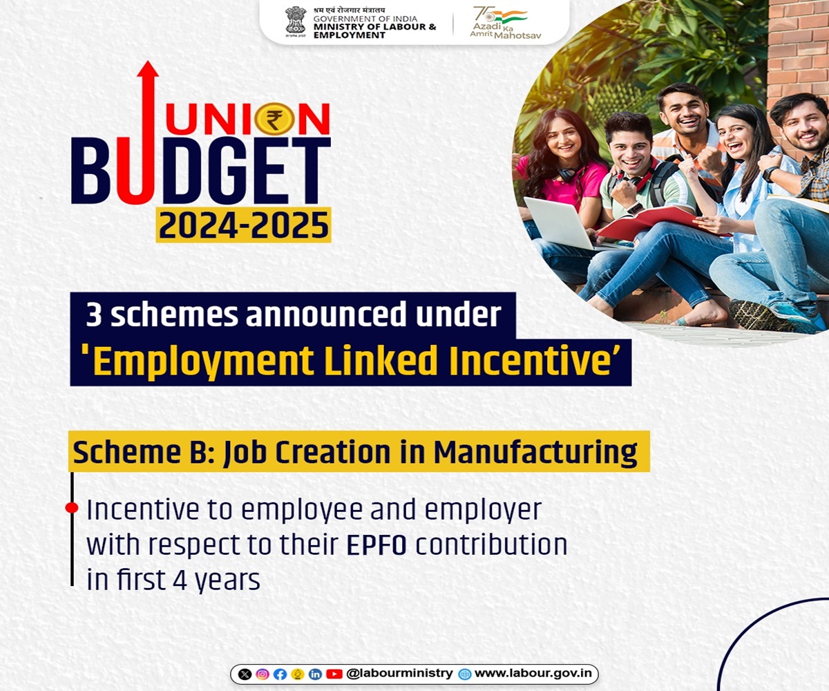 PM Employment Linked Incentive Scheme B: Job Creation in Manufacturing Information