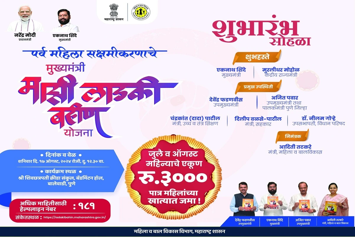 Launch of Majhi Ladki Bahin Yojana