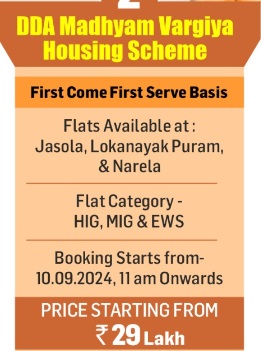 DDA Madhyam Vargiye Housing Scheme Benefits