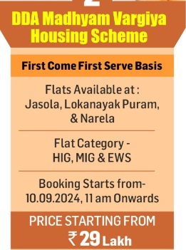 DDA Madhyam Vargiye Housing Scheme Benefits