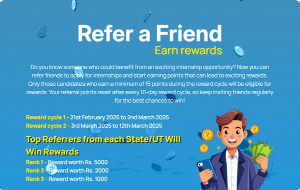 PM Internship Refer a friend