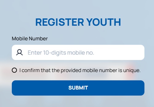 PM Internship registration mobile number