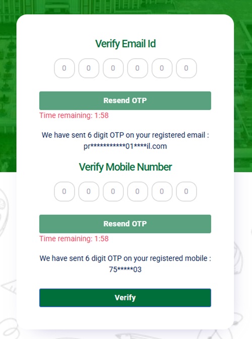 Guruji Student Credit Card Scheme Registration