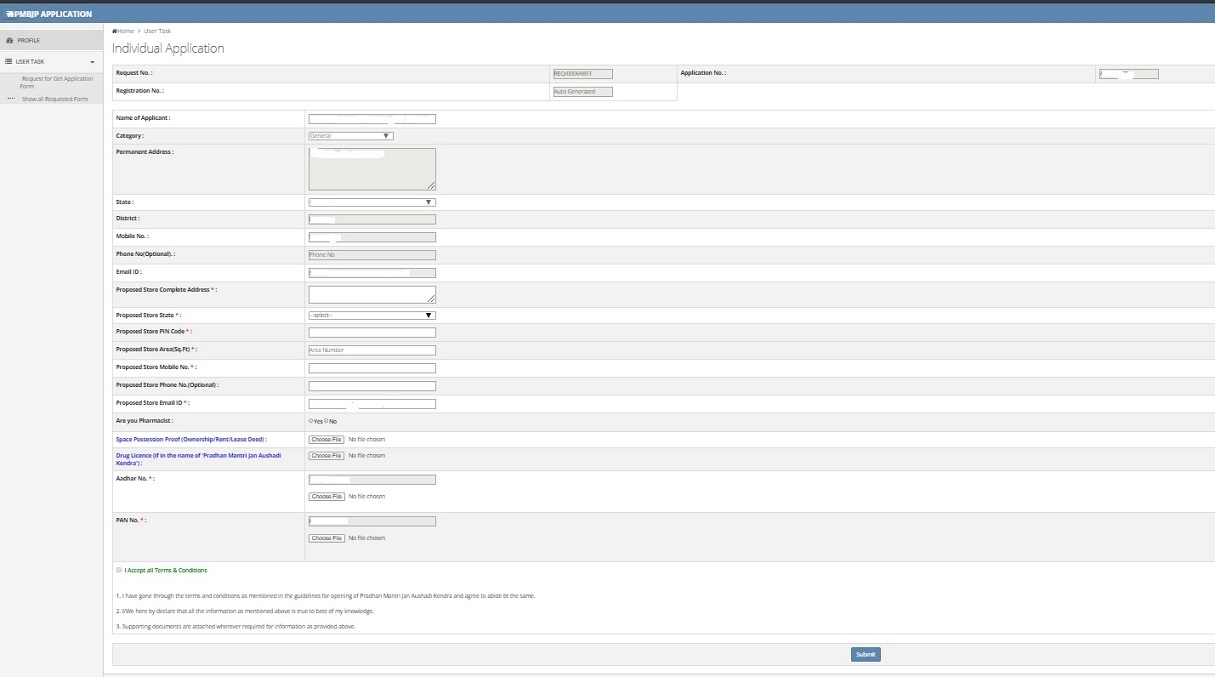 Individual Application Form