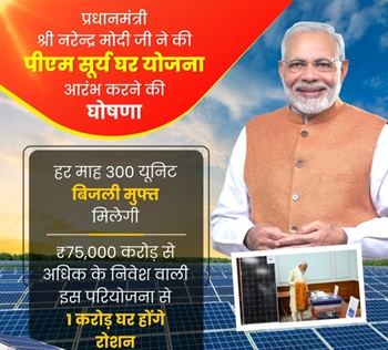 PM Surya Ghar: Muft Bijli Yojana Subsidy Information